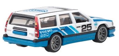 画像: 【仮予約】PRE-ORDER - 2025 HW CAR CULTURE "ファスト・ワゴン" 【ボルボ 850 エステート】WHITE-BLUE/RR (2025年6月下旬(2)入荷予定）
