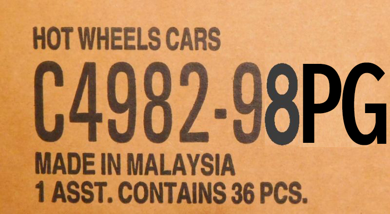 画像1: 【仮予約】PRE-ORDER 【HOT WHEELS ベーシック　2025 "G"アソート 36台入り (国内流通版)】 (お取り置き不可）(2025年7月初旬入荷予定）