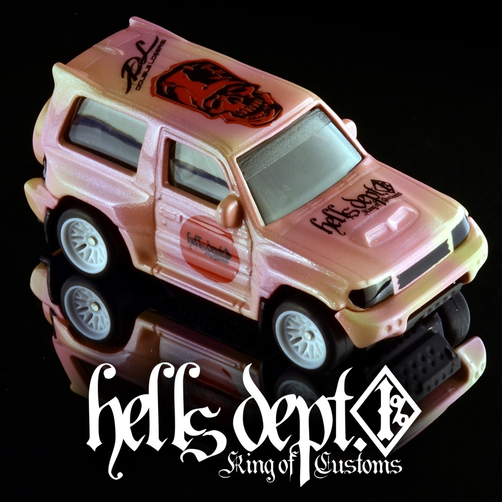 画像: HELLS DEPT 2025 - DOUBLE LOSER[S] 【Franken Mitsubishi Pajero (カスタム完成品）】PINK/RR （送料サービス適用外）