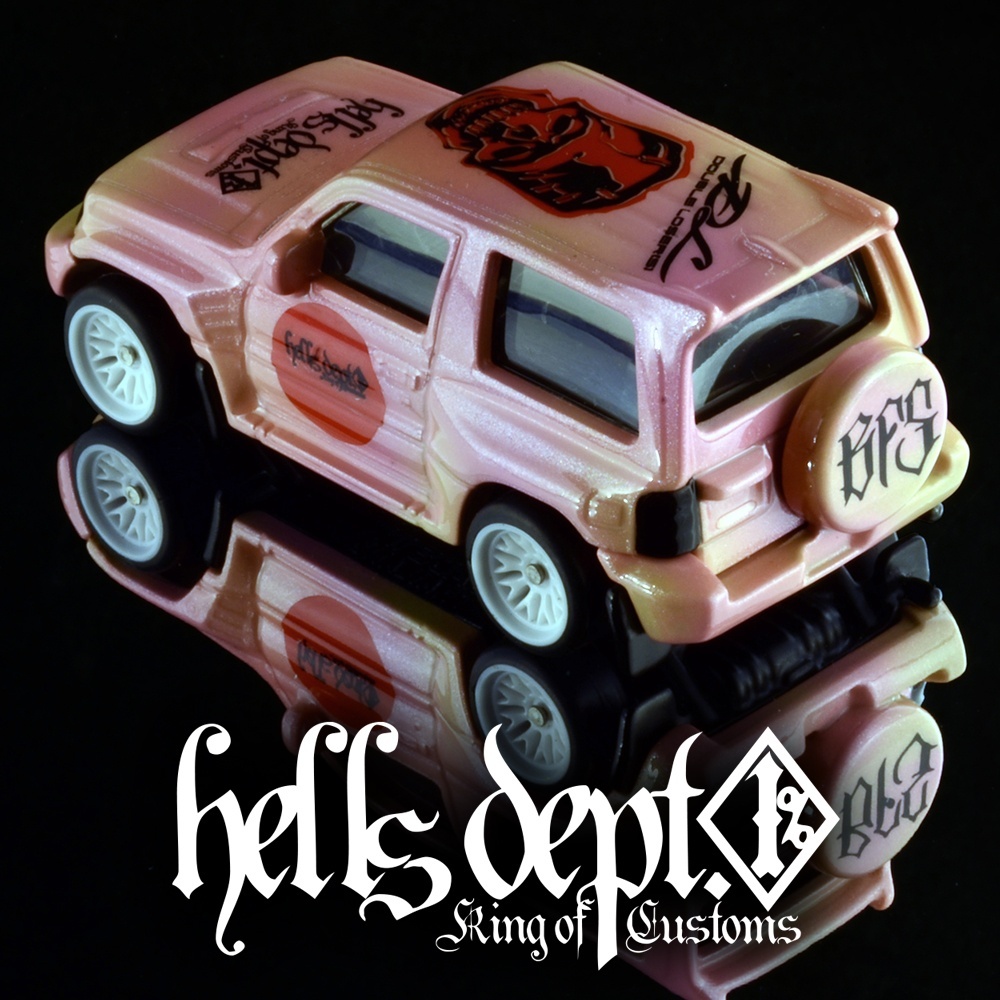 画像: HELLS DEPT 2025 - DOUBLE LOSER[S] 【Franken Mitsubishi Pajero (カスタム完成品）】PINK/RR （送料サービス適用外）