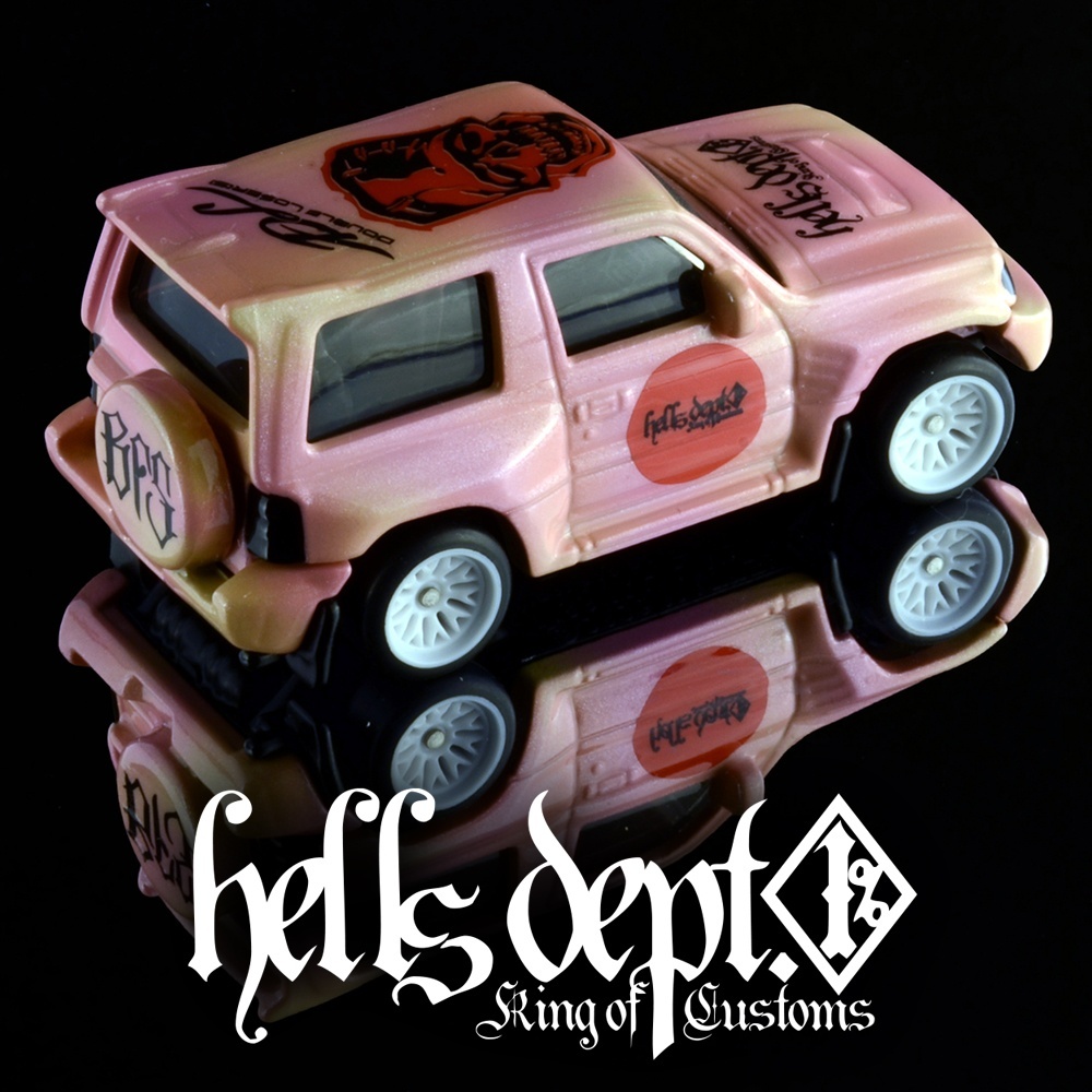 画像: HELLS DEPT 2025 - DOUBLE LOSER[S] 【Franken Mitsubishi Pajero (カスタム完成品）】PINK/RR （送料サービス適用外）