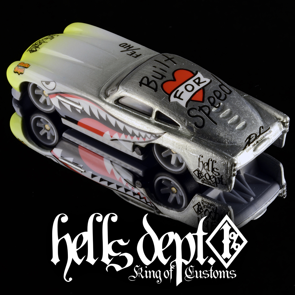 画像: HELLS DEPT 2025 - DOUBLE LOSER[S] 【Soltflat Aston Martin DB(カスタム完成品）】METAL-WHITE-YELLOW/RR （送料サービス適用外）