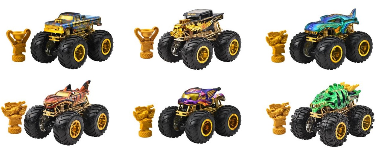 画像: 【仮予約】PRE-ORDER - 2025 HW MONSTER TRUCKS! 【トロフィーチャンピオン Cアソート (6個入り）】(2025年7月中旬入荷予定）
