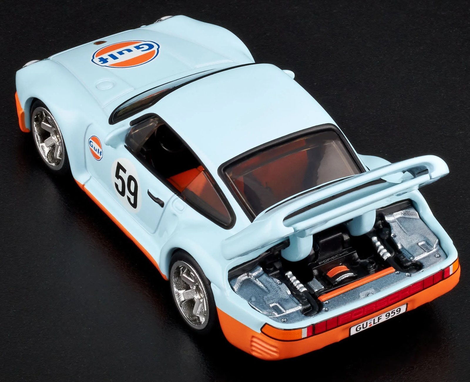 画像: 2025 RLC EXCLUSIVE【1986 PORSCHE 959 (リアフード開閉タイプ)(GULF)】GULF BLUE/RR (予約不可)