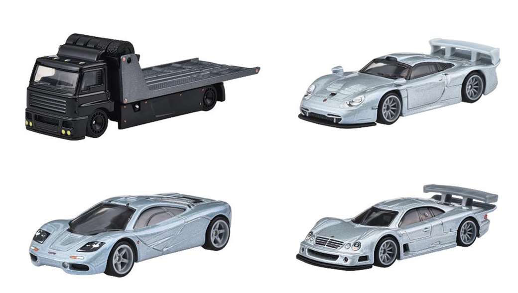 画像: 2025 HW PREMIUM COLLECTOR SET 【90s Le Mans "Holy Trinity"】1997 Mercedes-Benz CLK-GTR/1997 Porsche 911 GT1/McLaren F1/Fleet Street