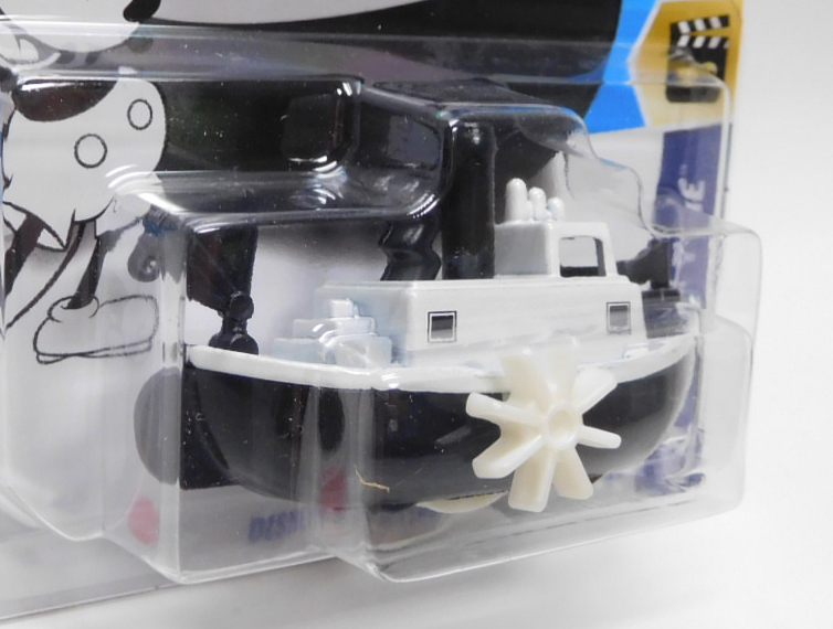 画像: 【"MICKEY MOUSE" DISNEY STEAMBOAT】WHITE-BLACK