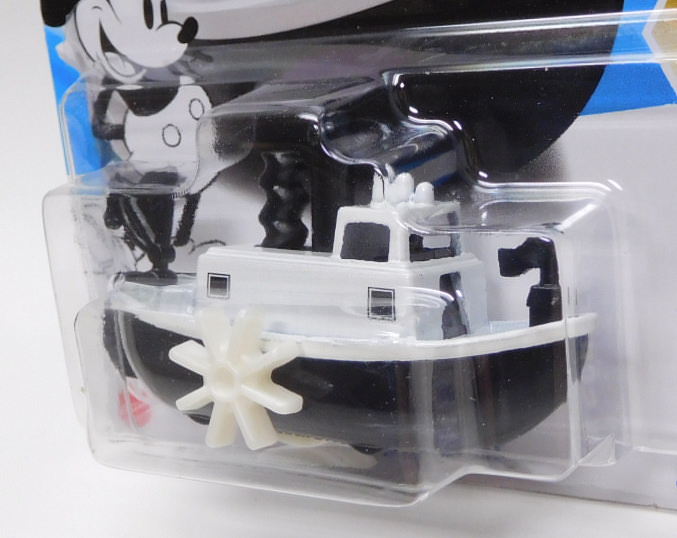 画像: 【"MICKEY MOUSE" DISNEY STEAMBOAT】WHITE-BLACK