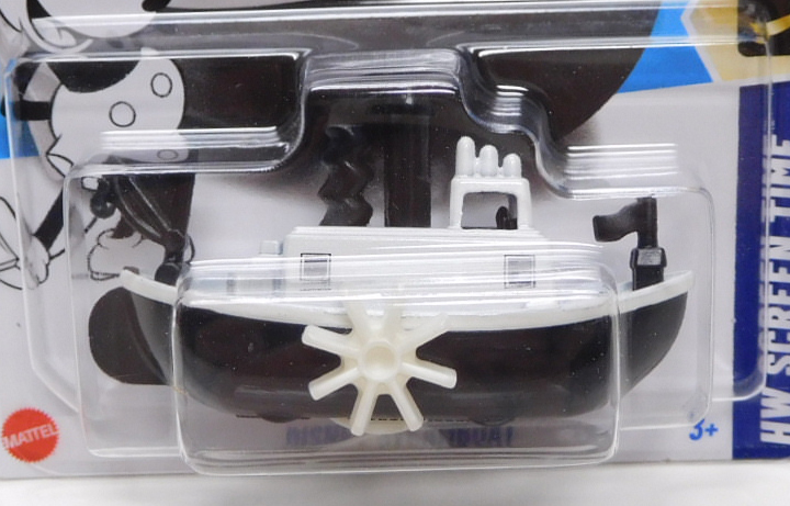 画像: 【"MICKEY MOUSE" DISNEY STEAMBOAT】WHITE-BLACK