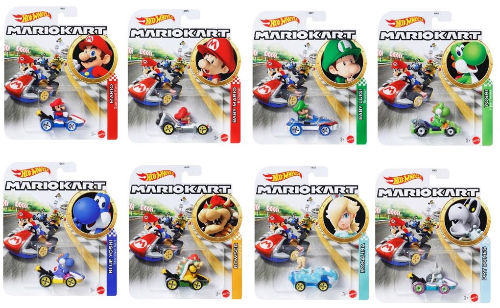 仮予約】PRE-ORDER - 2025 HW マリオカート 【Sアソート (8個