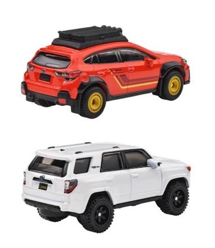 画像: 2025 HW CAR CULTURE "PREMIUM 2PACK" 【スバル クロストレック / 2018 トヨタ 4ランナー】RED/WHITE/RR