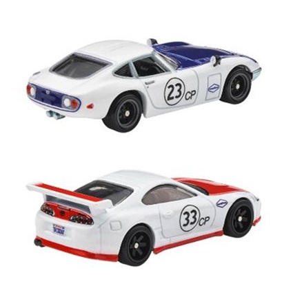 画像: 2025 HW CAR CULTURE "PREMIUM 2PACK" 【トヨタ 2000GT / トヨタ スープラ】WHITE/WHITE/RR