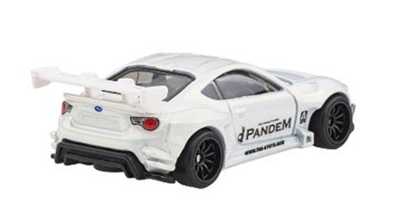 画像: 2025 HW CAR CULTURE "サーキット レジェンズ" 【パンデム スバル BRZ】WHITE/RR