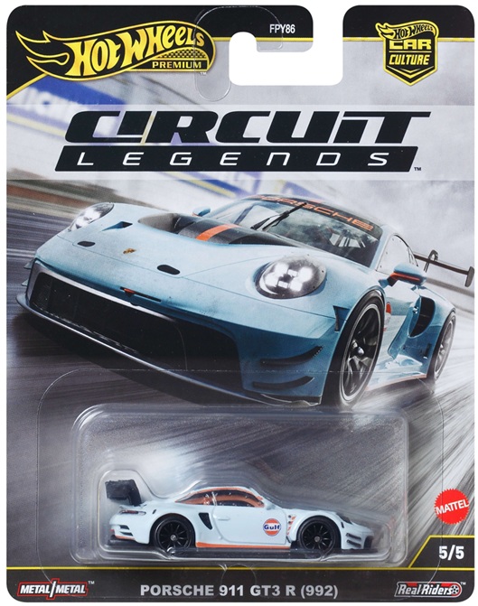 HOT WHEELS ポルシェ　GT3 2023 Hot Wheels Speed Machines PORSCHE 911 GT3 1/5☆blue