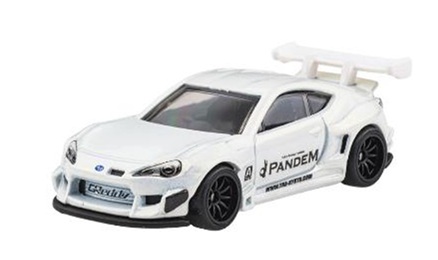 画像: 2025 HW CAR CULTURE "サーキット レジェンズ" 【パンデム スバル BRZ】WHITE/RR