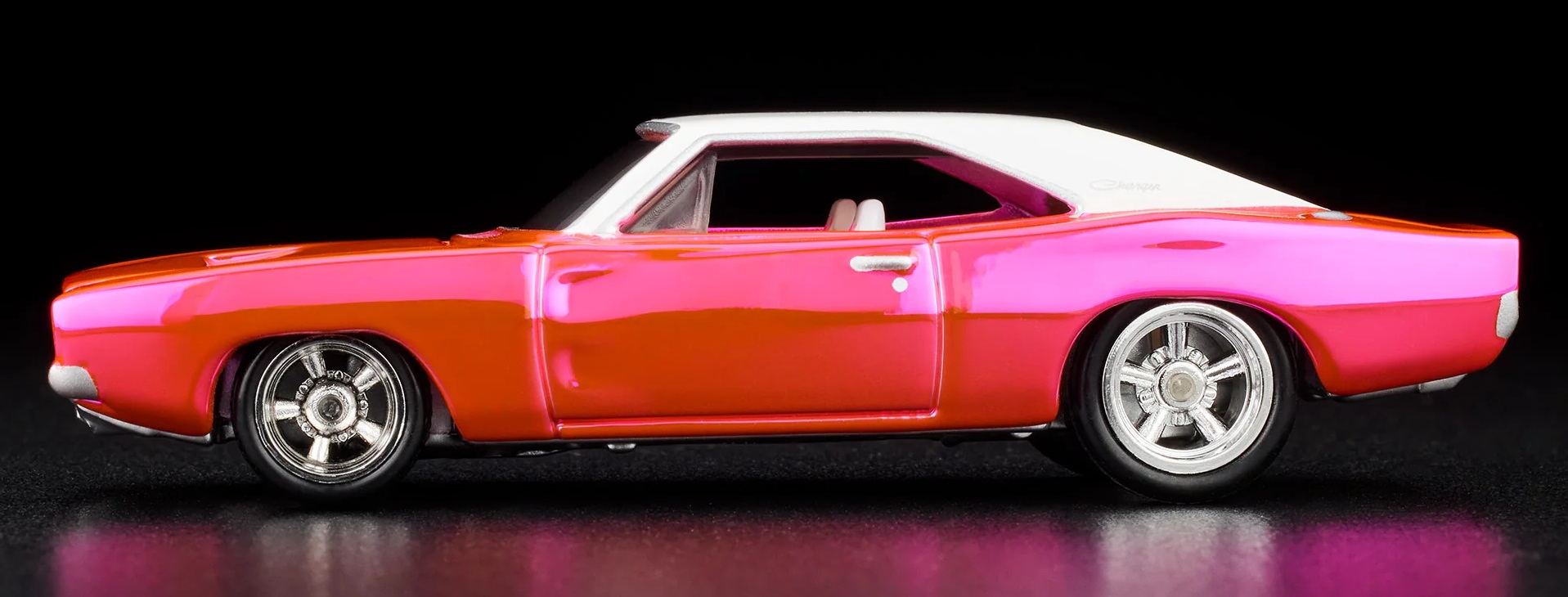 Hot Wheels RLC Dodge Charger 1969\" ピンク 2025 Hot Wheels RLC Red Line Club 1969 Dodge Charger R/T