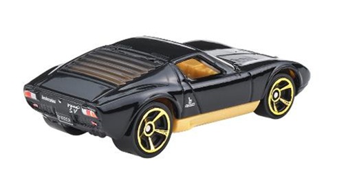 画像: 【'71 ランボルギーニ ミウラ SV (国内流通版/裏面日本語)】BLAC