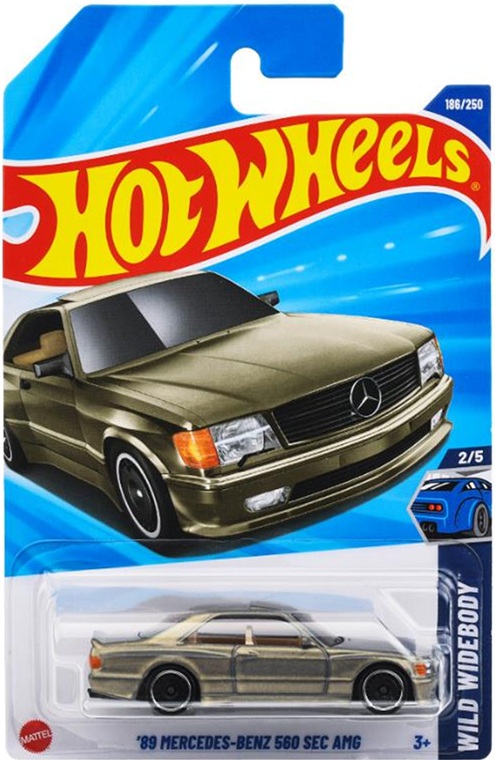 画像: 【'89 メルセデス・ベンツ 560 SEC AMG (国内流通版/裏面日本語)】SILVERGOLD