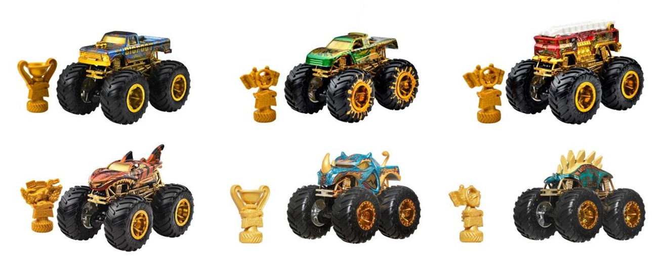 画像: 【仮予約】PRE-ORDER - 2025 HW MONSTER TRUCKS! 【トロフィーチャンピオン Dアソート (6個入り）】(2025年9月上旬入荷予定）