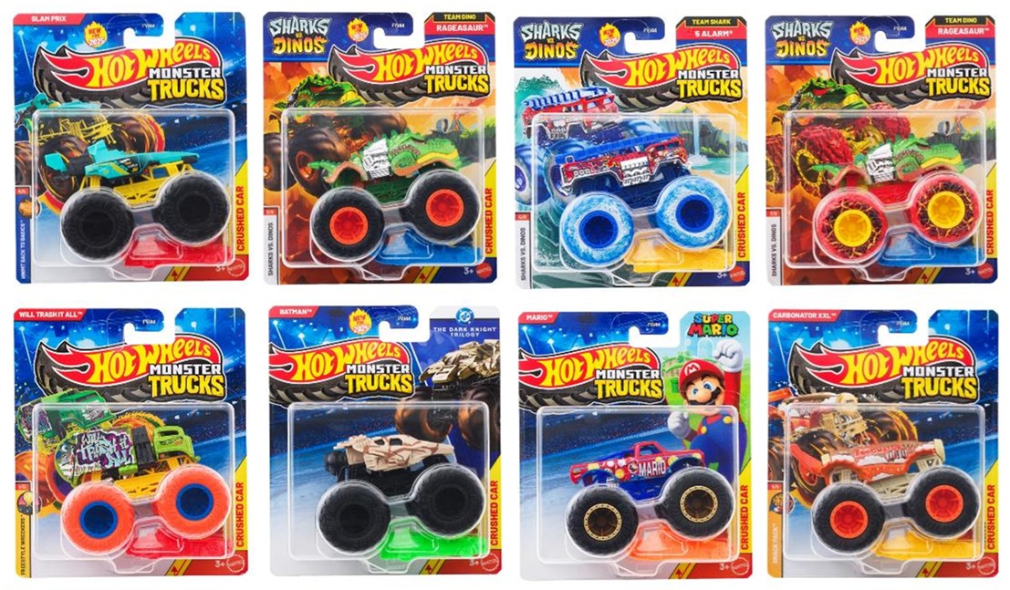画像: 【仮予約】PRE-ORDER - 2025 HW MONSTER TRUCKS! 【Kアソート (8個入り）】(2025年9月上旬入荷予定）