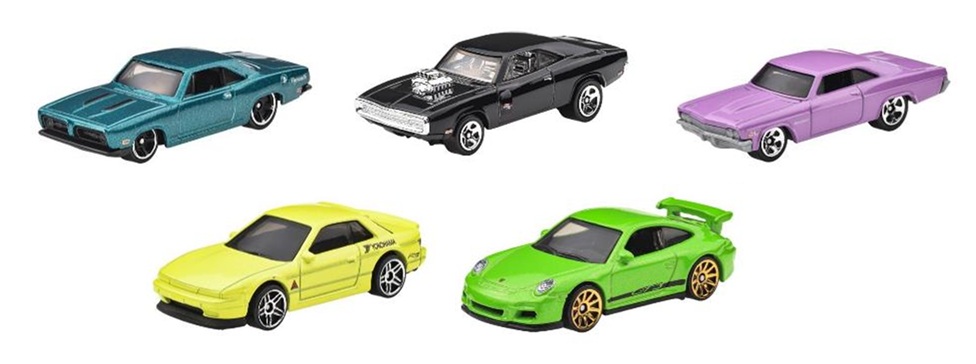 画像: 【仮予約】PRE-ORDER - 2025 5PACK 【"FAST & FURIOUS" ワイルド・スピード 5パック(国内流通版）】'68 Plymouth Barracuda Formula S/'70 Dodge Charger R/T/1966 Chevy Impala/Nissan Silvia (S13)/Porsche 911 GT3 RS(2025年9月中旬入荷予定）