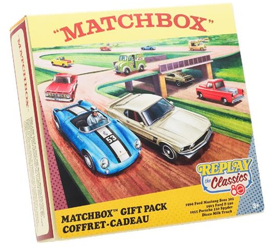 画像: 【仮予約】PRE-ORDER - 【マッチボックス マテル80周年 4パック】1969 Ford Mustang Boss 302/1963 Ford F-100/1955 Porsche 550 Spyder/DIVCO Truck(2025年9月下旬入荷予定）