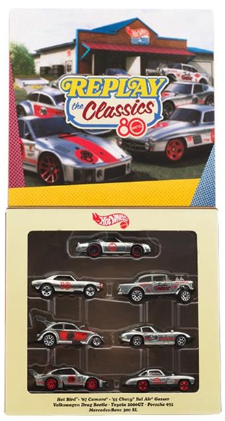 画像: 【仮予約】PRE-ORDER - 2025【ホットウィール マテル80周年 7パック】'67 Camaro/Hot Bird/'55 Chevy Bel Air Gasser/Volkswagen Drag Beetle/Toyota 2000GT/Porsche 935/Mercedes-Benz 300 SL (2025年9月下旬入荷予定）(ショートした場合は先着順となります)