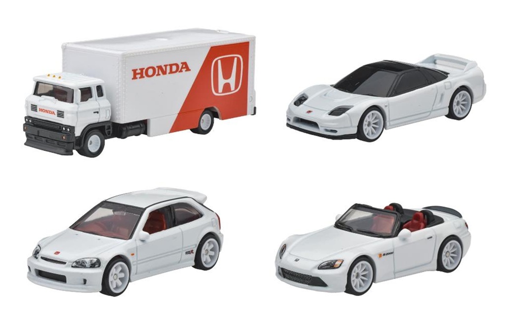 画像: 【仮予約】PRE-ORDER - 2024 HW PREMIUM COLLECTOR SET 【ホンダ タイプR ヘリテージ】2020 Honda S2000 20th Anniversary/1999 Honda Civic TYPE R/2003 Honda NSX-R/Sakura Sprinter (2025年9月下旬入荷予定）(ショートした場合は先着順となります）