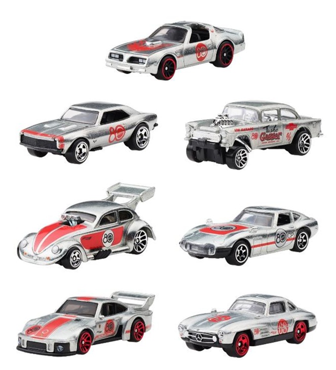 画像: 【仮予約】PRE-ORDER - 2025【ホットウィール マテル80周年 7パック】'67 Camaro/Hot Bird/'55 Chevy Bel Air Gasser/Volkswagen Drag Beetle/Toyota 2000GT/Porsche 935/Mercedes-Benz 300 SL (2025年9月下旬入荷予定）(ショートした場合は先着順となります)