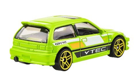 画像: 【'90 ホンダ シビック EF (国内流通版/裏面日本語)】LT.GREEN