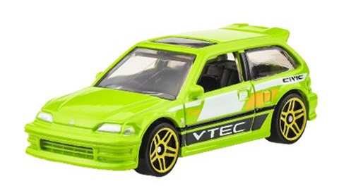 画像: 【'90 ホンダ シビック EF (国内流通版/裏面日本語)】LT.GREEN