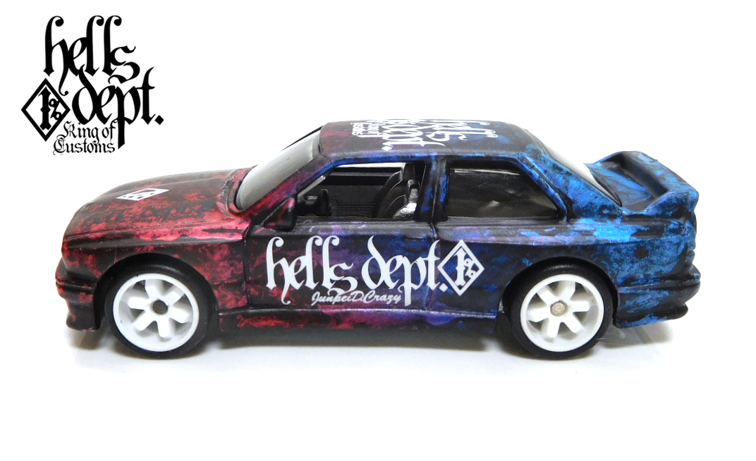 画像: HELLS DEPT 2025 - カツヌマ製作所 【BMW M3 (カスタム完成品）】RED-BLUE/RR （送料サービス適用外）