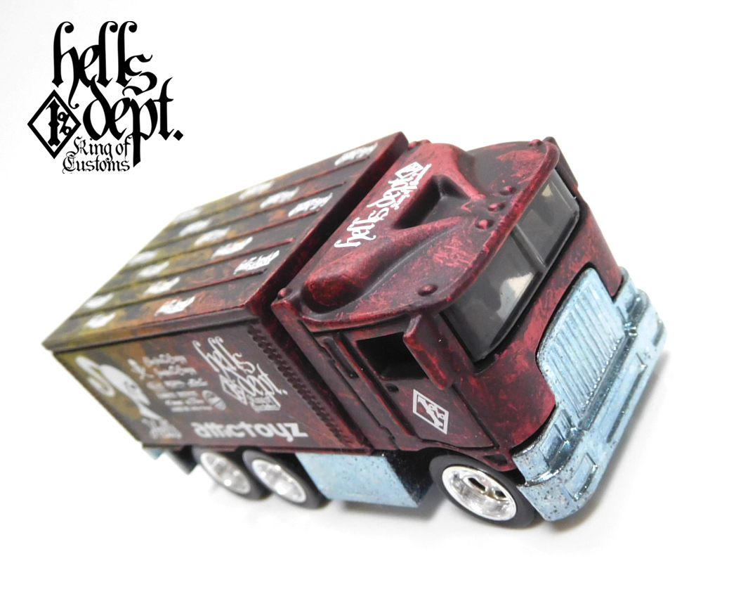 画像: HELLS DEPT 2025 - カツヌマ製作所 【HIWAY HAULER(カスタム完成品）】BLACK-RED-YELLOW/RR （送料サービス適用外）