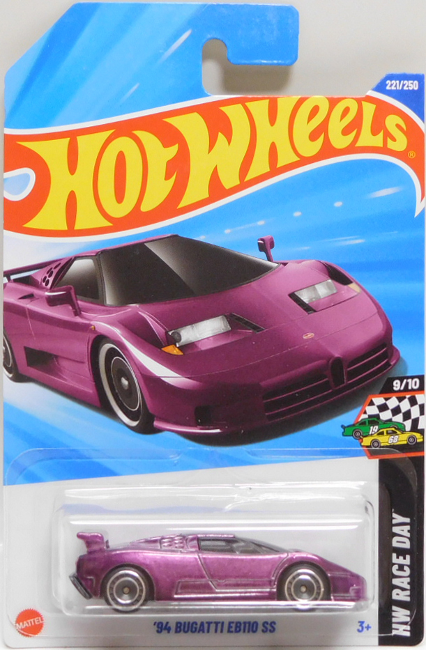 ホットウィール　ブガッティEB110 SS　2025 スーパートレジャーハント 2025 Hot Wheels Super Treasure Hunt '94 Bugatti EB110 SS | eBay