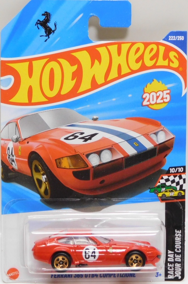 FERRARI 365 GTB4 COMPETIZIONE】RED (NEW CAST)(お一人様1点まで