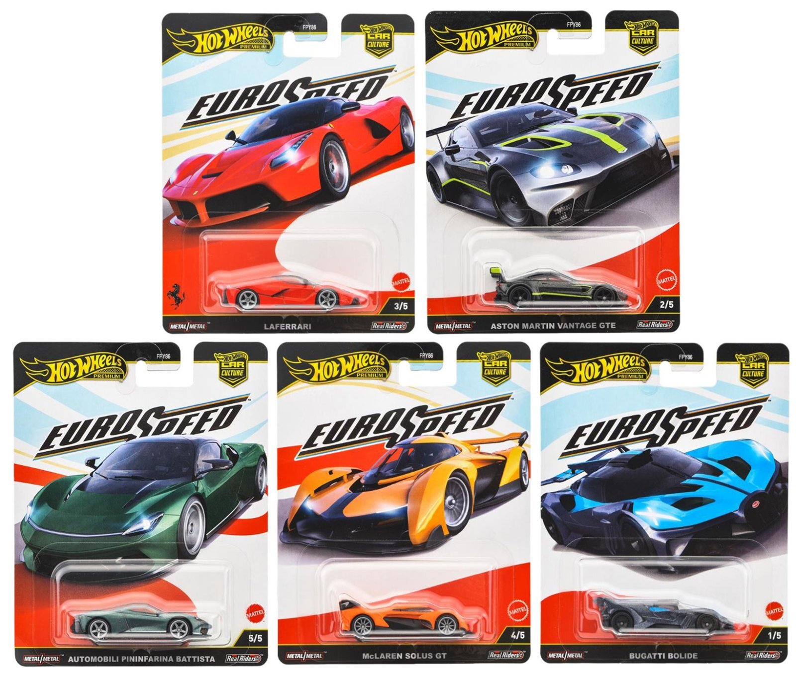 画像: 【仮予約】PRE-ORDER - 2025 HW CAR CULTURE 【ユーロスピード  - 5種セット】(2025年10月中旬入荷予定）
