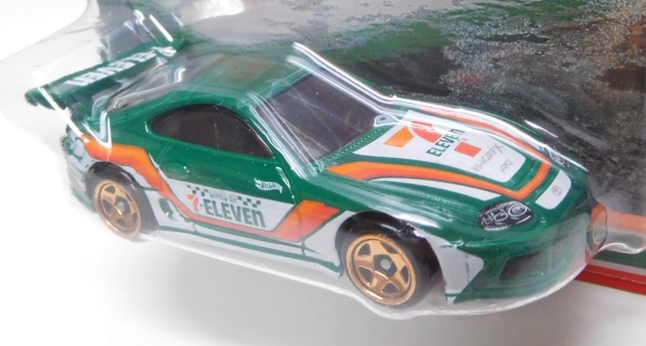 画像: 【US版】2025 HW 7-ELEVEN USA EXCLUSIVE【TOYOTA SUPRA】GREEN (予約不可)