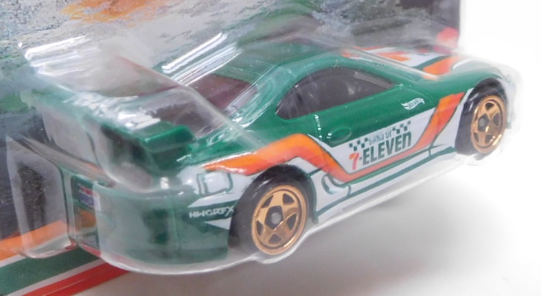 画像: 【US版】2025 HW 7-ELEVEN USA EXCLUSIVE【TOYOTA SUPRA】GREEN (予約不可)