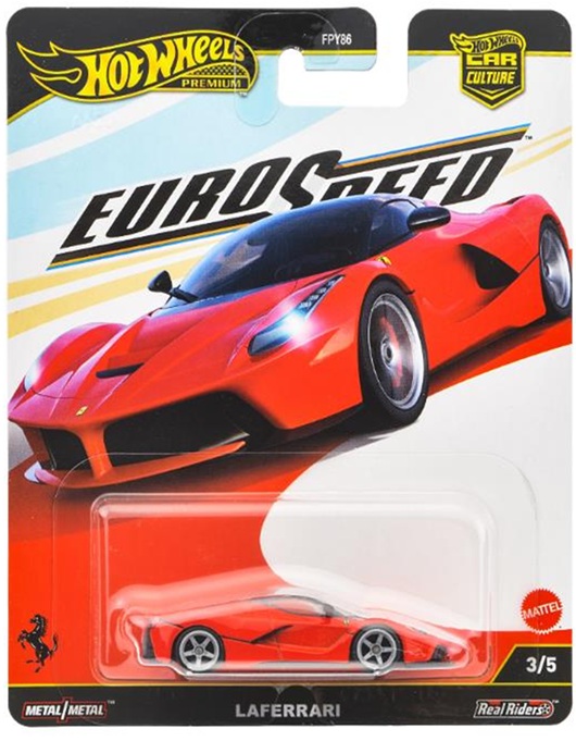 画像: 【仮予約】PRE-ORDER - 2025 HW CAR CULTURE "ユーロスピード" 【ラフェラーリ】RED/RR(2025年10月中旬入荷予定）