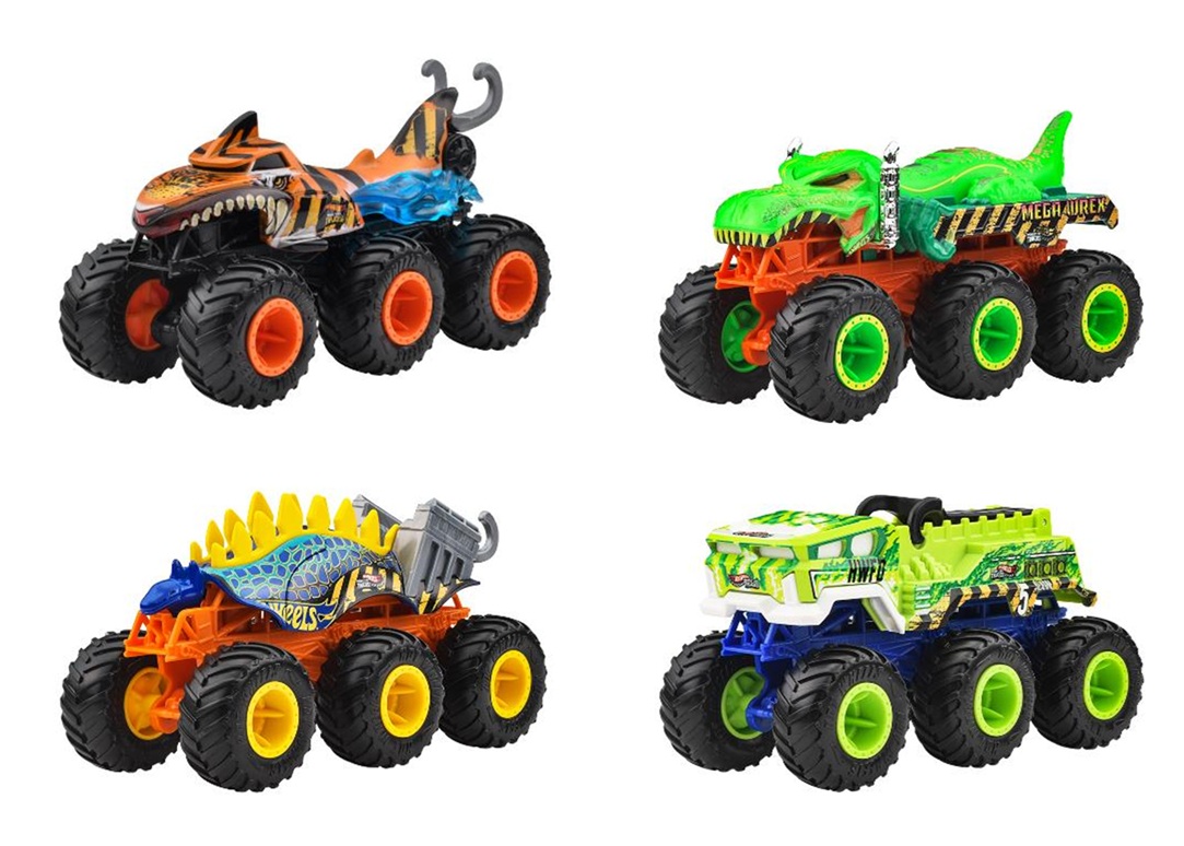 画像: 【仮予約】PRE-ORDER - 2025 HW MONSTER TRUCKS! 【モンスタートラック トランスポーター Hアソート (4個入り）】(2025年10月下旬入荷予定）