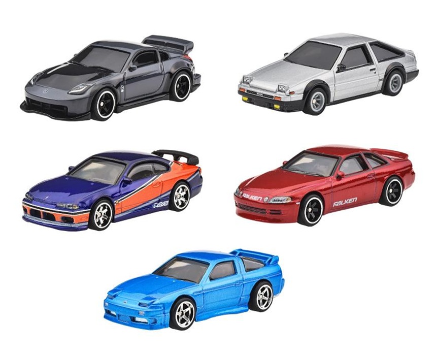 画像: 【仮予約】PRE-ORDER - 2025 HW FAST & FURIOUS 【ワイルド・スピード TOKYO DRIFT】Nissan 350Z Custom/Nissan Silvia (S15)/1996 Nissan 180 SX Type X/Toyota AE86 Sprinter Trueno/Toyota Soarer (2025年10月下旬入荷予定）(ショートした場合は先着順となります）