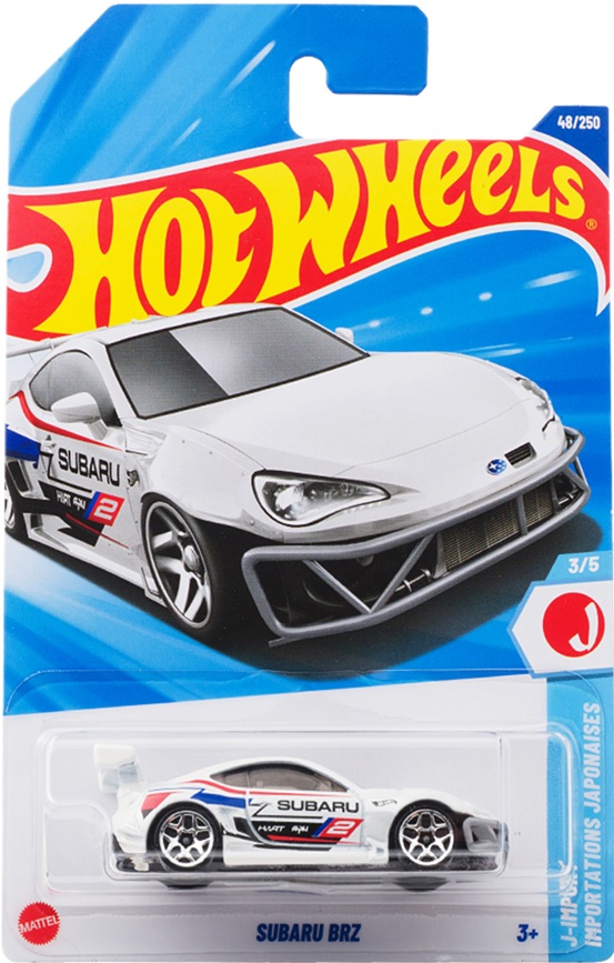 画像1: 【スバル BRZ (PANDEMオーバ－フェンダー) (国内流通版/裏面日本語)】WHITE