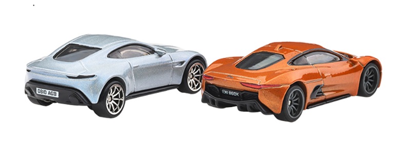 画像: 【仮予約】PRE-ORDER - 2025 HW CAR CULTURE "PREMIUM 2PACK" 【アストンマーティン DB10 / ジャガー C-X75】SILVER/ORANGE/RR(2025年11月上旬入荷予定）
