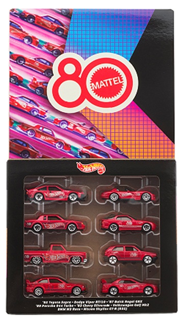 画像: 【仮予約】PRE-ORDER - 2025【ホットウィール マテル80周年 8パック】'82 Toyota Supra/Dodge Viper RT/10 /'87 Buick Regal GNX/'89 Porsche 944 Turbo/'83 Chevy Silverado/Volkswagen Golf Mk2/BMW M3 Race/Nissan Skyline GT-R (R32) (2025年11月上旬入荷予定）(ショートした場合は先着順となります)