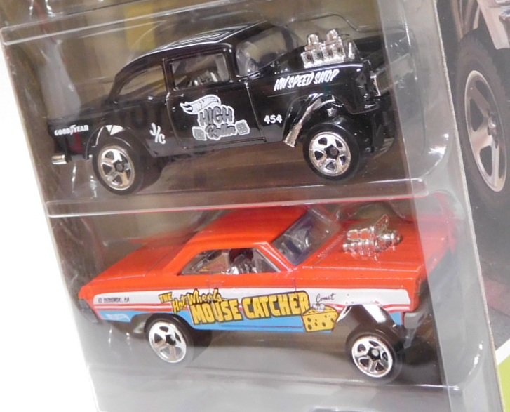 画像: 【US版】2025 5PACK 【HW GASSERS】Straight Pipes/'64 Nova Wagon Gasser/'55 Chevy Bel Air Gasser/'65 Mercury Comet Cyclone/Fast-Bed Hauler（予約不可）