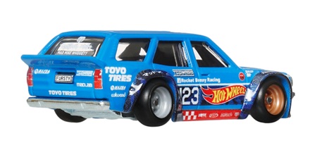 画像: 2025 HW CAR CULTURE "ローニン・ランII" 【マッド・マイク マツダ RX-3 ワゴン/ ルモルク】BLUE/RR