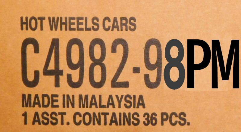 画像: 【HOT WHEELS ベーシック　2025 "M"アソート 36台入り (国内流通版)】 (お取り置き不可）