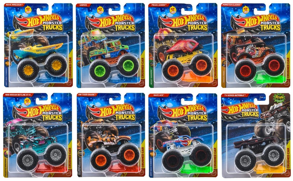 画像: 【仮予約】PRE-ORDER - 2025 HW MONSTER TRUCKS! 【Aアソート (8個入り）】(2025年12月上旬入荷予定）