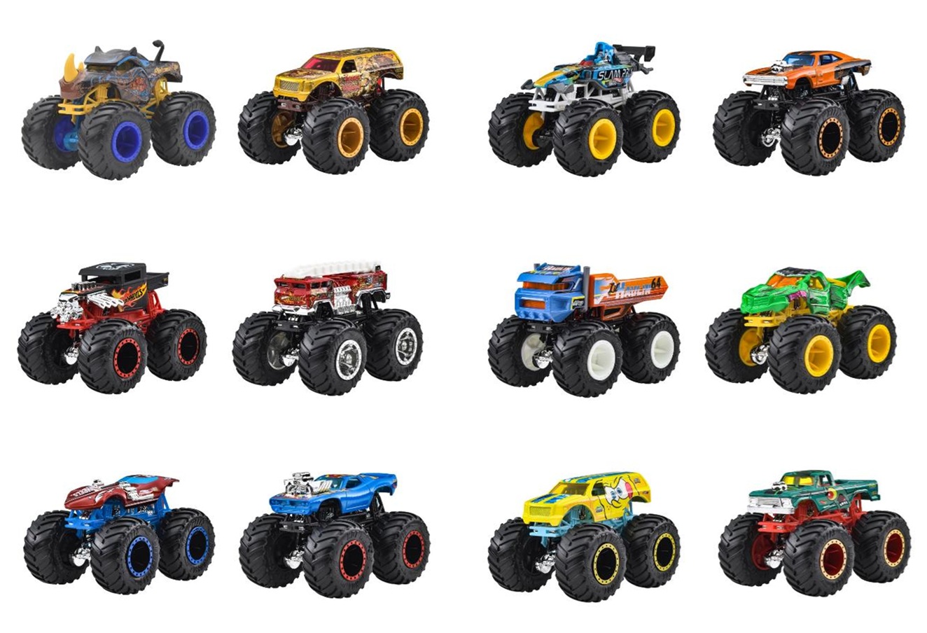 画像: 【仮予約】PRE-ORDER - 2025 HW MONSTER TRUCKS! 【2パック - Aアソート(8個入)】（お取り置き不可）(2025年12月上旬入荷予定）