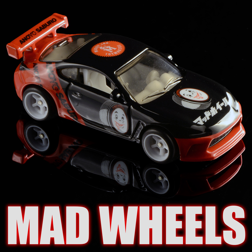 画像: MAD WHEELS (マッドホイール） 【MAD RACING TOYOTA GR86 (カスタム完成品）】BLACK-RED/RR (送料サービス適用外) 