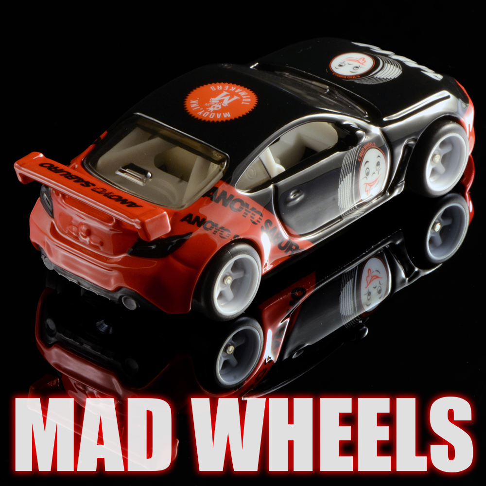 画像: MAD WHEELS (マッドホイール） 【MAD RACING TOYOTA GR86 (カスタム完成品）】BLACK-RED/RR (送料サービス適用外) 